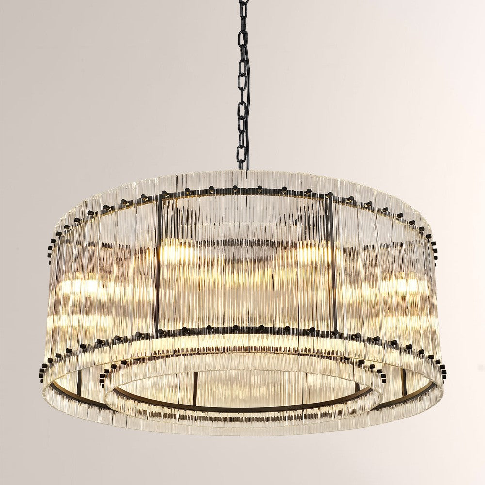 Aurgild Round Chandelier 48"