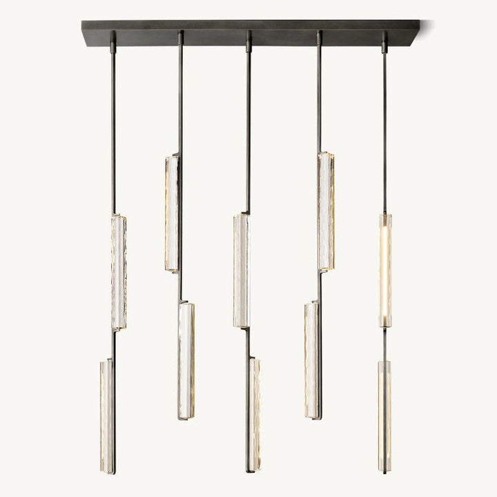 Audon Linear Chandelier 54"