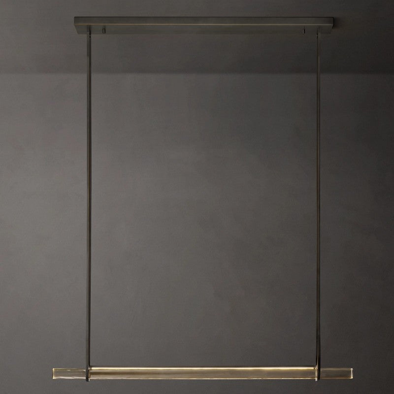 Audon Single Bar Linear Chandelier 60"