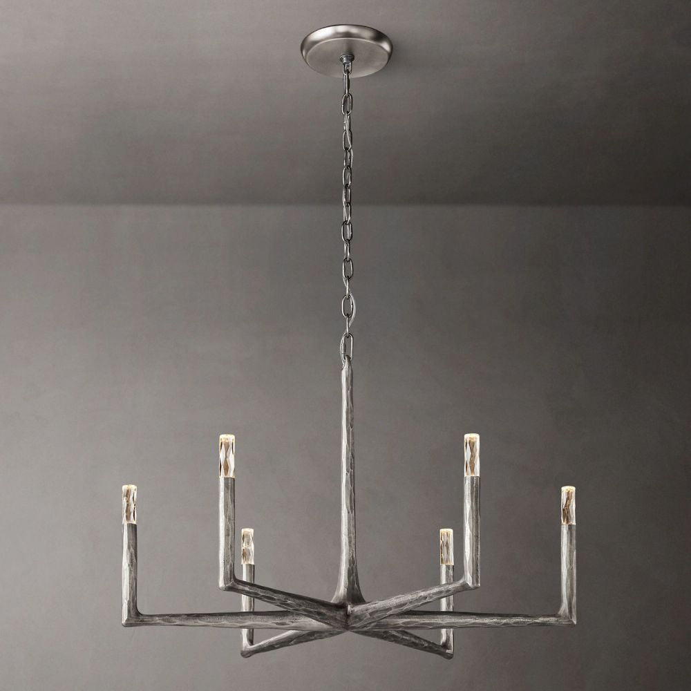 Avarit Forged Round Chandelier