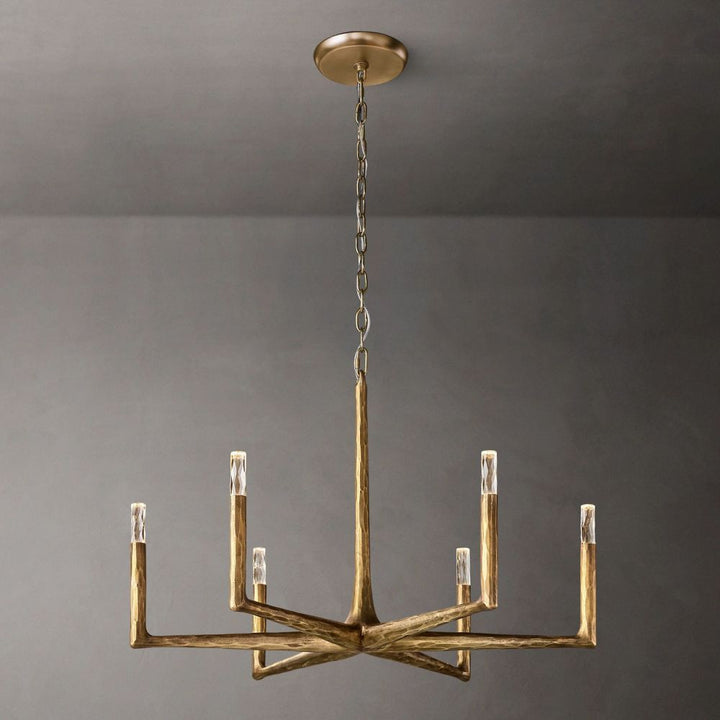 Avarit Forged Round Chandelier