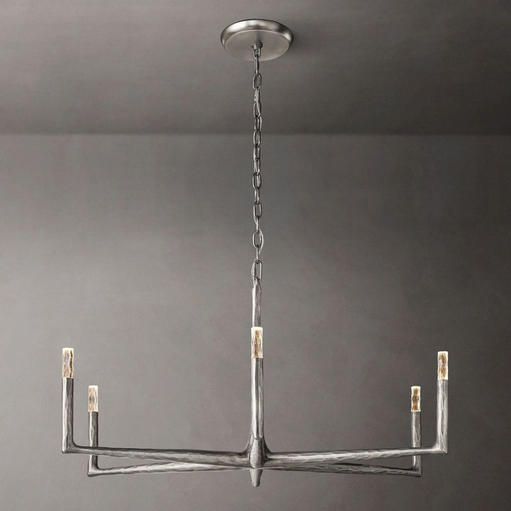 Avarit Forged Round Chandelier