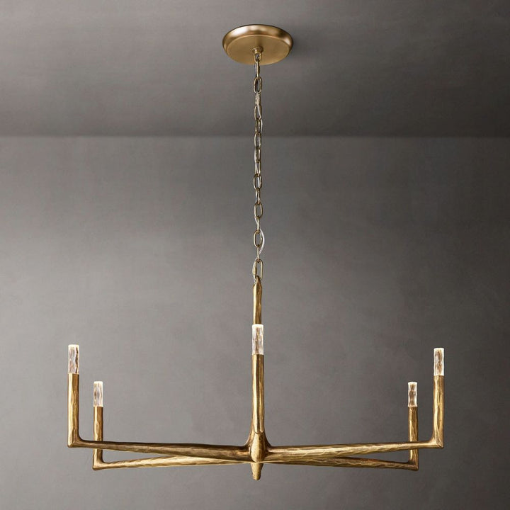 Avarit Forged Round Chandelier