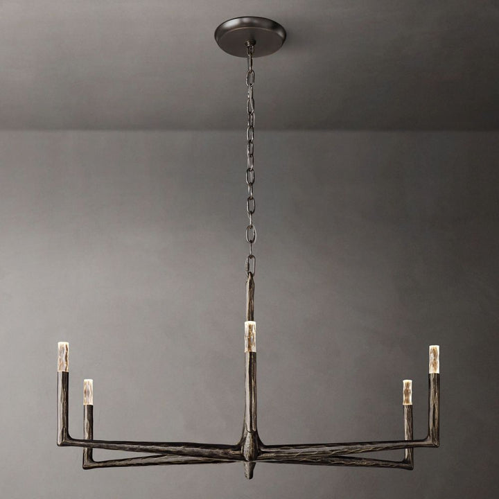 Avarit Forged Round Chandelier