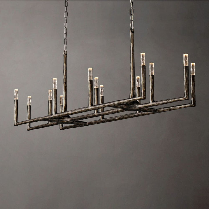 Avarit Forged Linear Chandelier