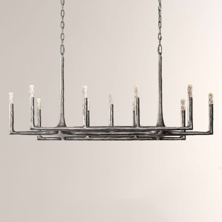 Avarit Forged Linear Chandelier 54"