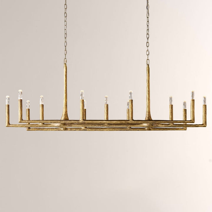 Avarit Forged Linear Chandelier 72”