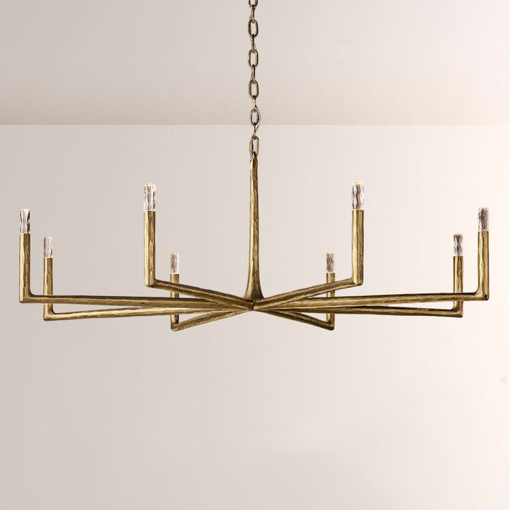 Avarit Glass Round Chandelier 60"