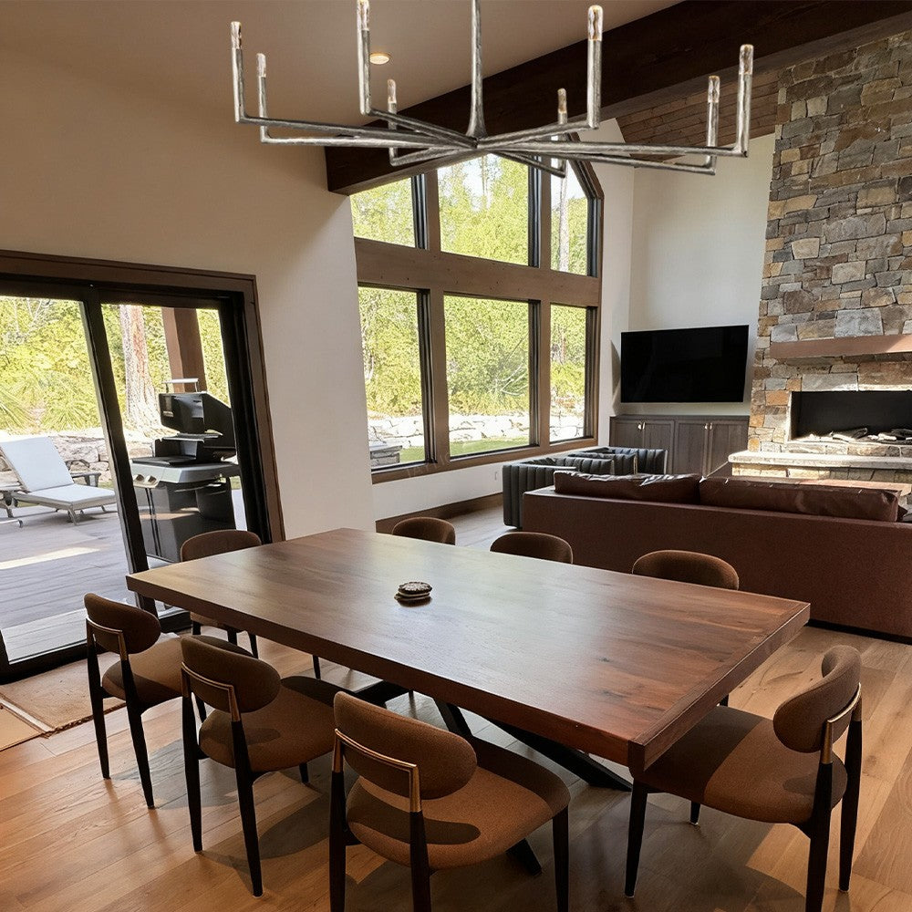 Avarit Glass Round Chandelier 60"