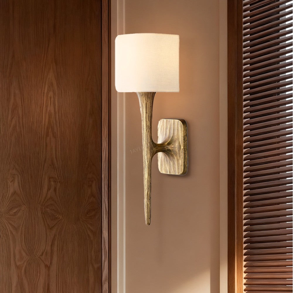 Avarit Shaded Bedroom Wall Sconce