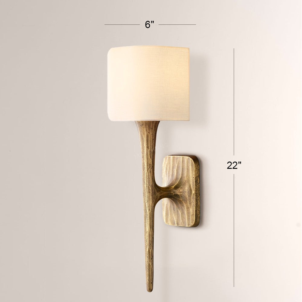Avarit Shaded Bedroom Wall Sconce