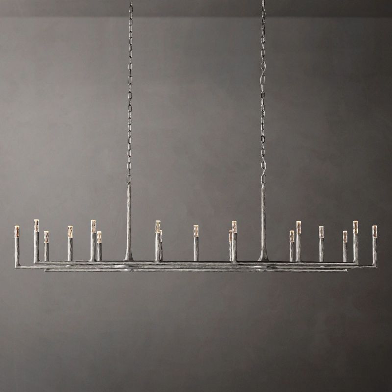 Avarit Forged Linear Chandelier 96”
