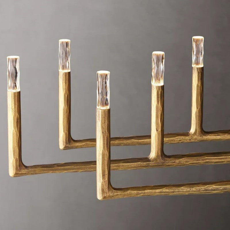 Avarit Forged Linear Chandelier 96”