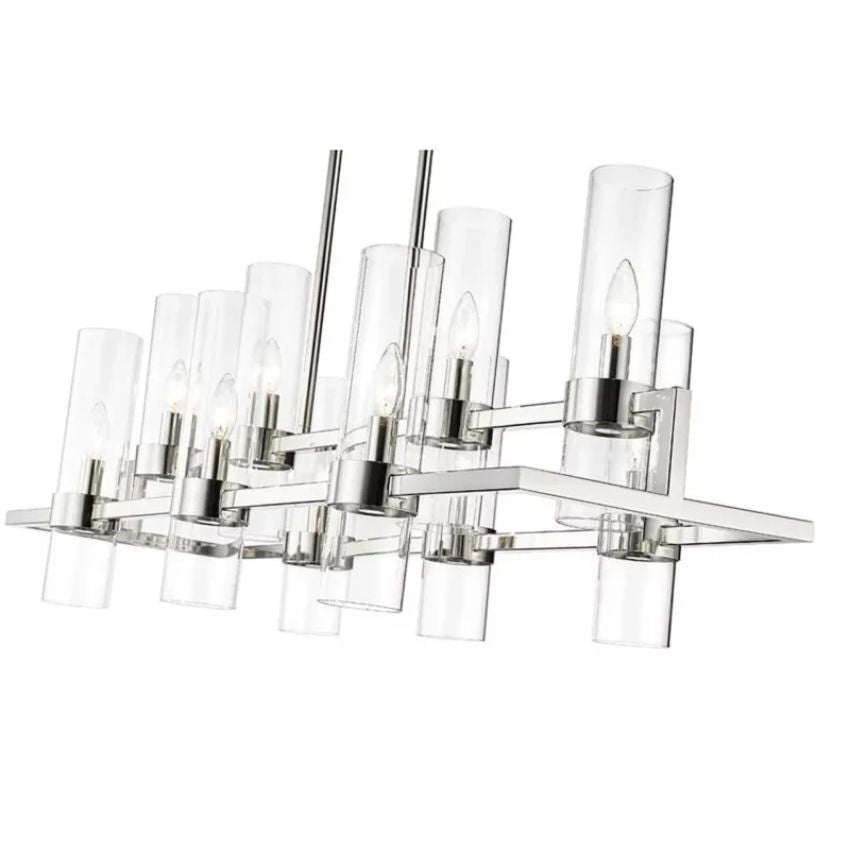 Brio Rectangle Chandelier 43"