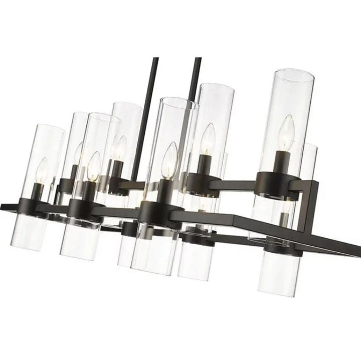 Brio Rectangle Chandelier 43"