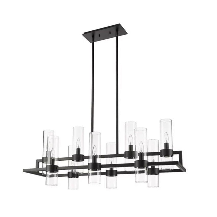 Brio Rectangle Chandelier 43"