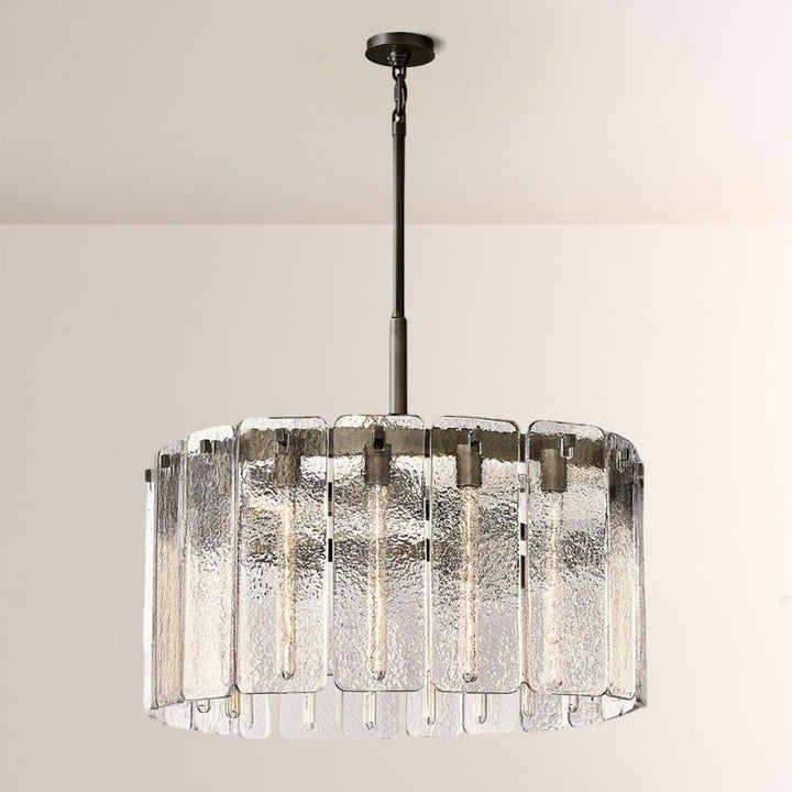 Belamette Glass Round Chandelier 36"D