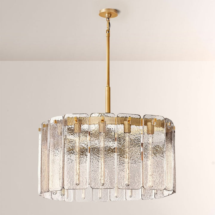 Belamette Glass Round Chandelier 36"D
