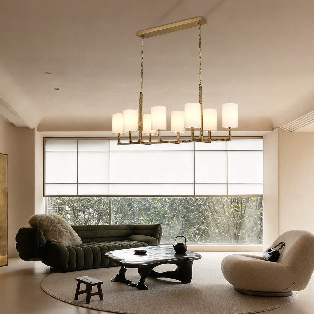 Varing Linear Chandelier 54"W