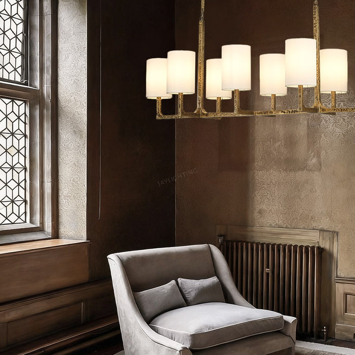 Varing Linear Chandelier 54"W
