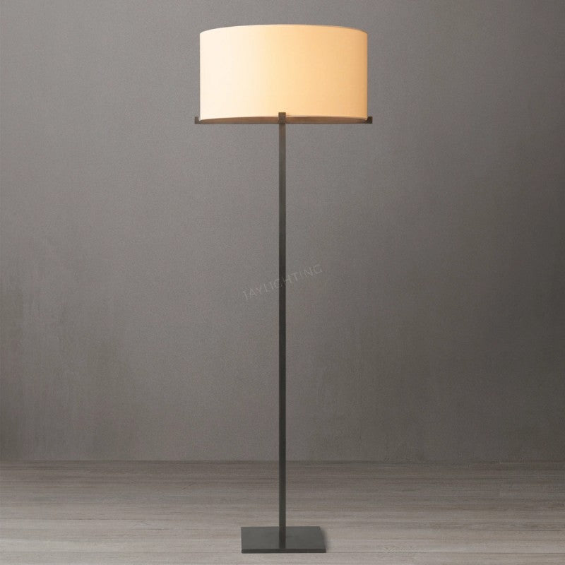 Galahad Drum Shade Floor Lamp