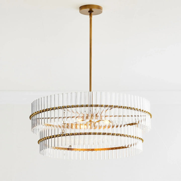 Miky Crystal Round Chandelier