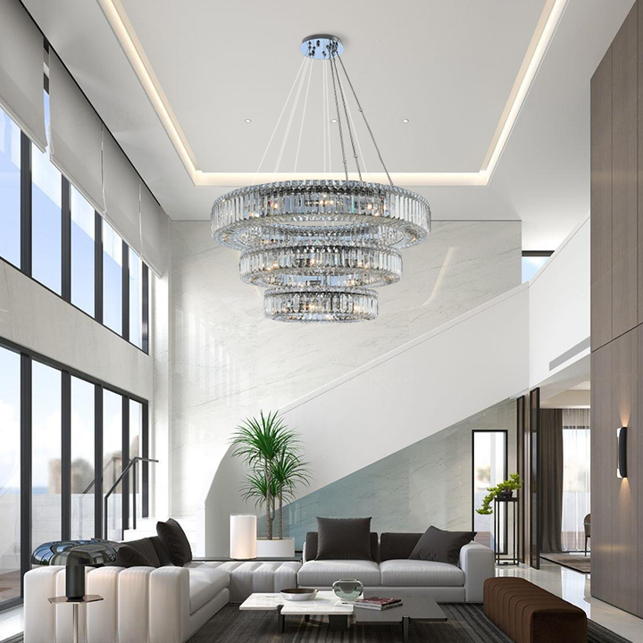 Stella 3-Ring Chandelier 18''+26''+36''
