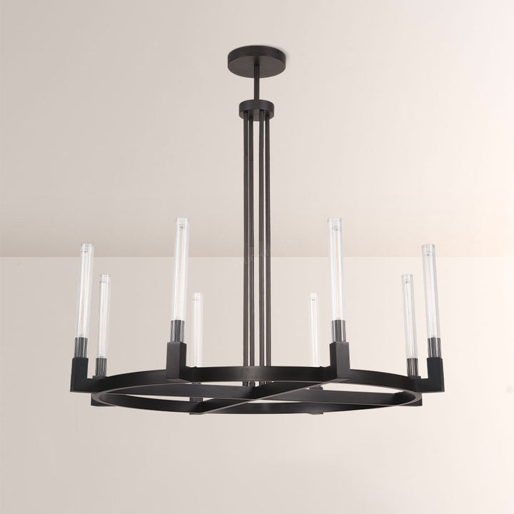 Cannel Round Chandelier 48''
