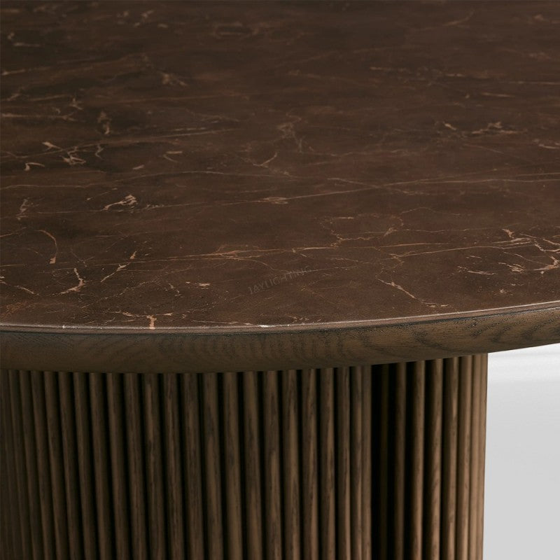 Arden Round Dining Table 72"W