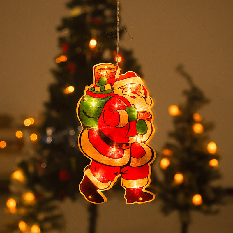 Christmas Window Suction LED Hanging Light