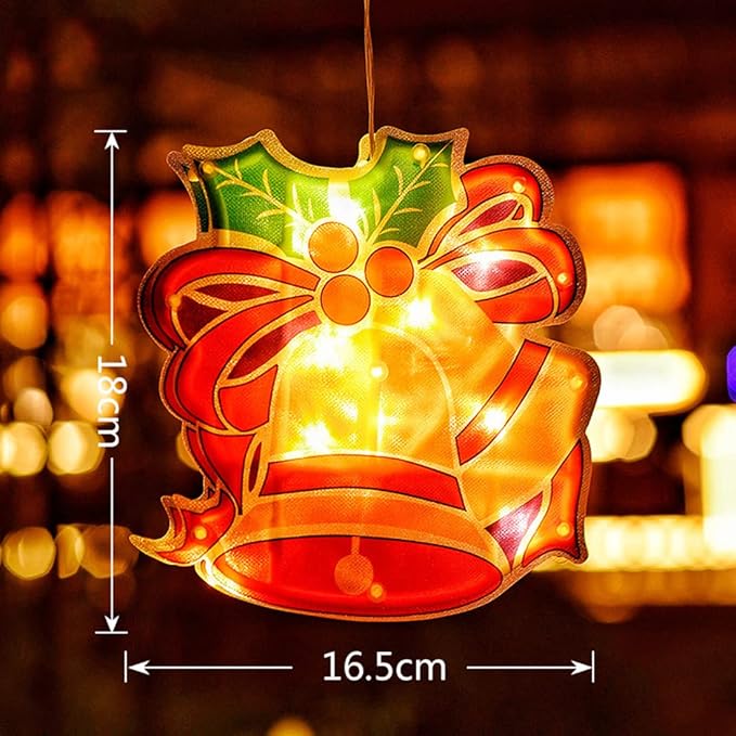 Christmas Window Suction LED Hanging Light