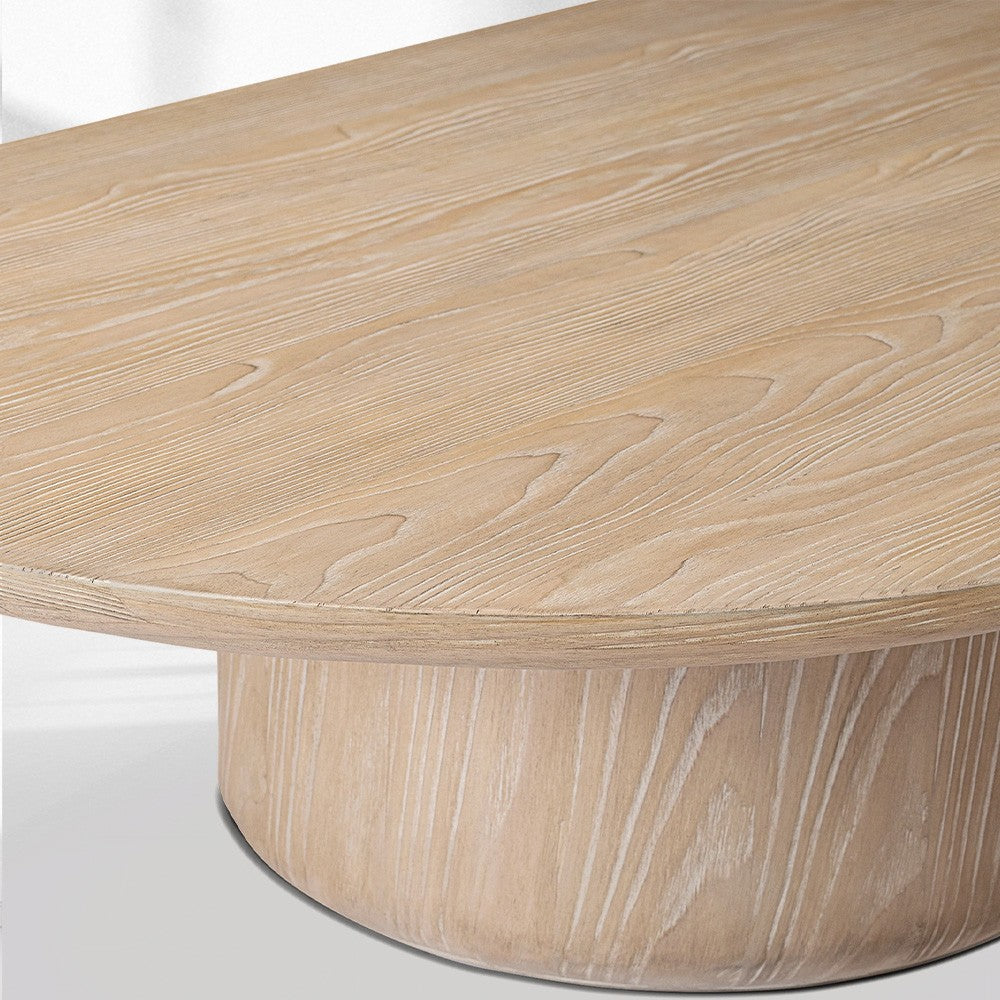 Cirano Pedestal Rectangular Coffee Table