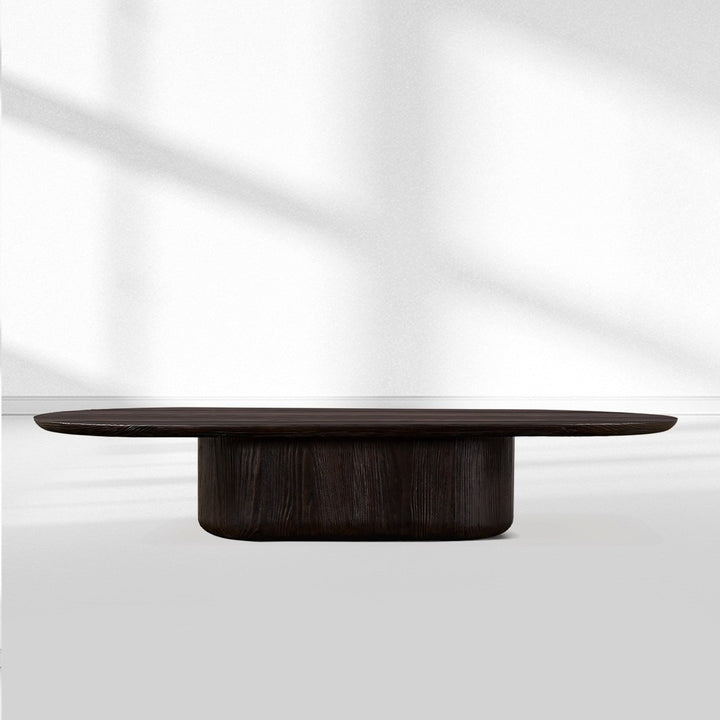 Cirano Pedestal Rectangular Coffee Table