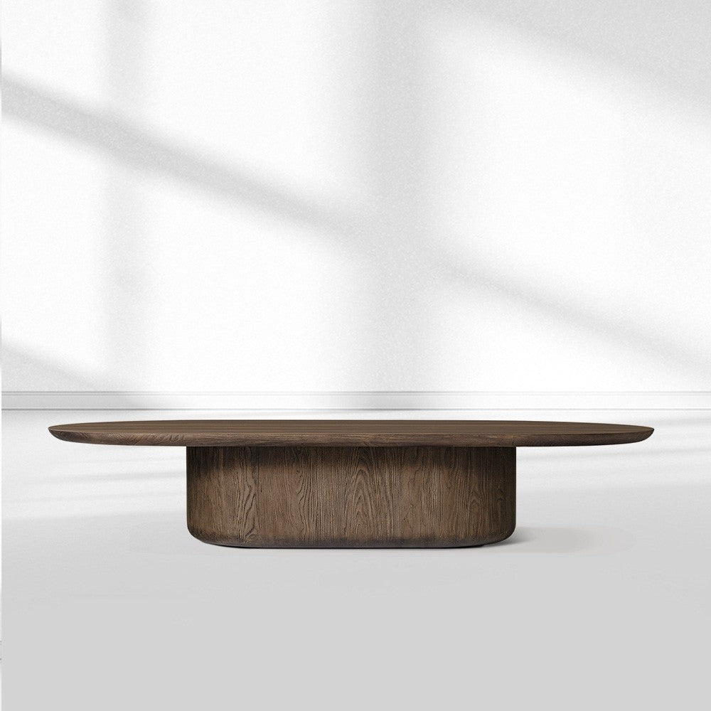 Cirano Pedestal Rectangular Coffee Table