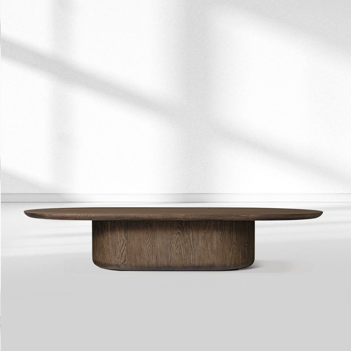 Cirano Pedestal Rectangular Coffee Table
