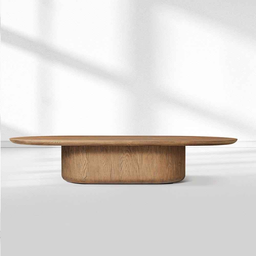Cirano Pedestal Rectangular Coffee Table