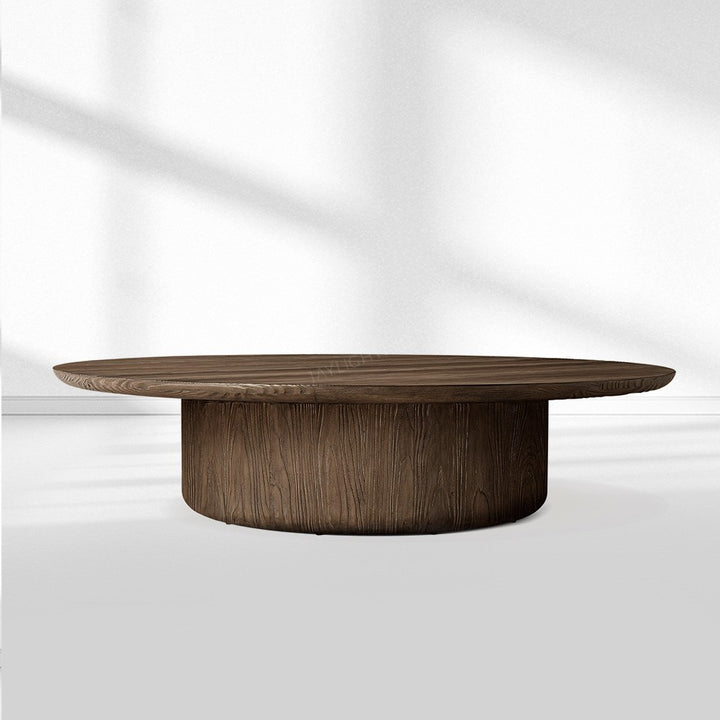 Cirano Pedestal Round Coffee Table