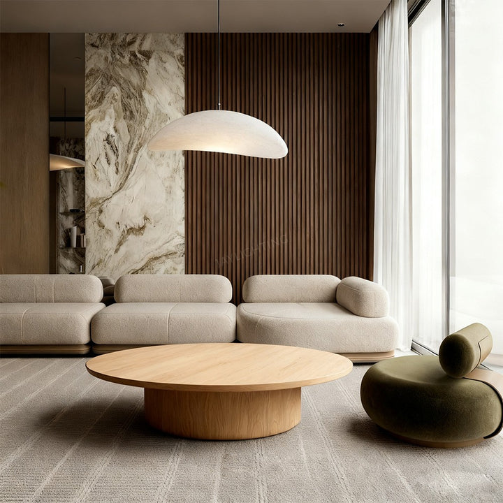 Cirano Pedestal Round Coffee Table