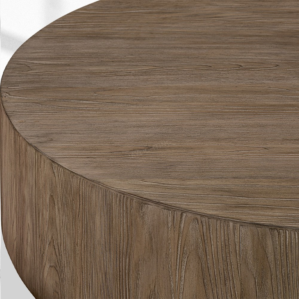 Cirano Plinth Round Coffee Table