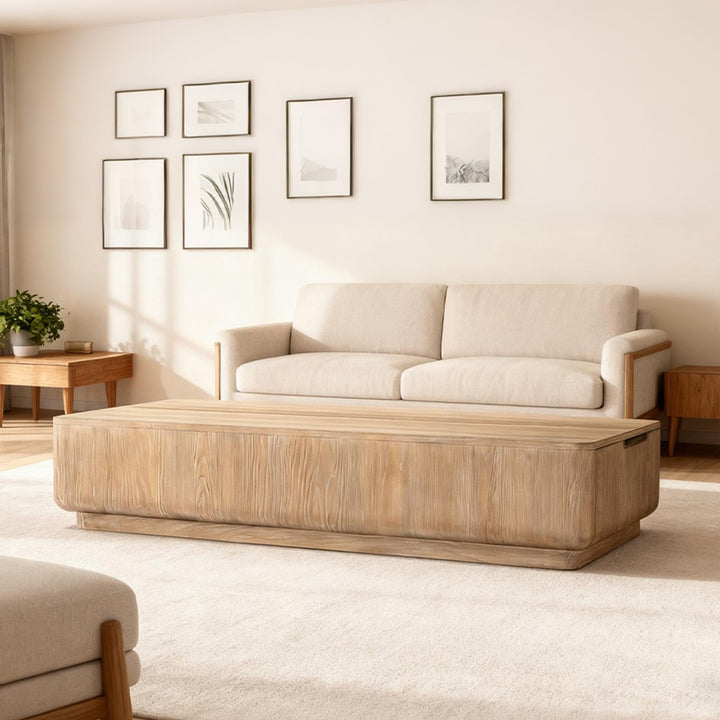 Cirano Storage Rectangular Coffee Table