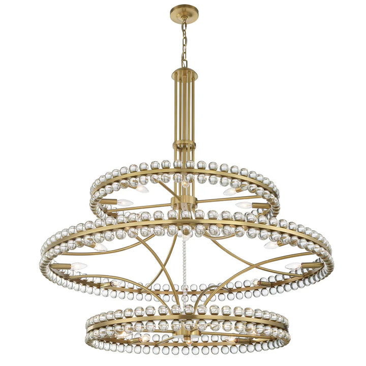 Caven 24 Light 3-Tier Chandelier 48''