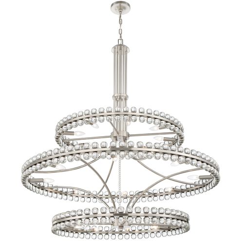 Caven 24 Light 3-Tier Chandelier 48''