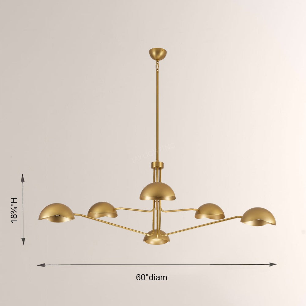 Converra Round Chandelier 60"D