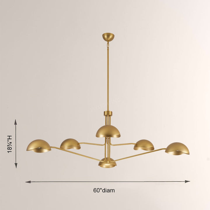 Converra Round Chandelier 60"D