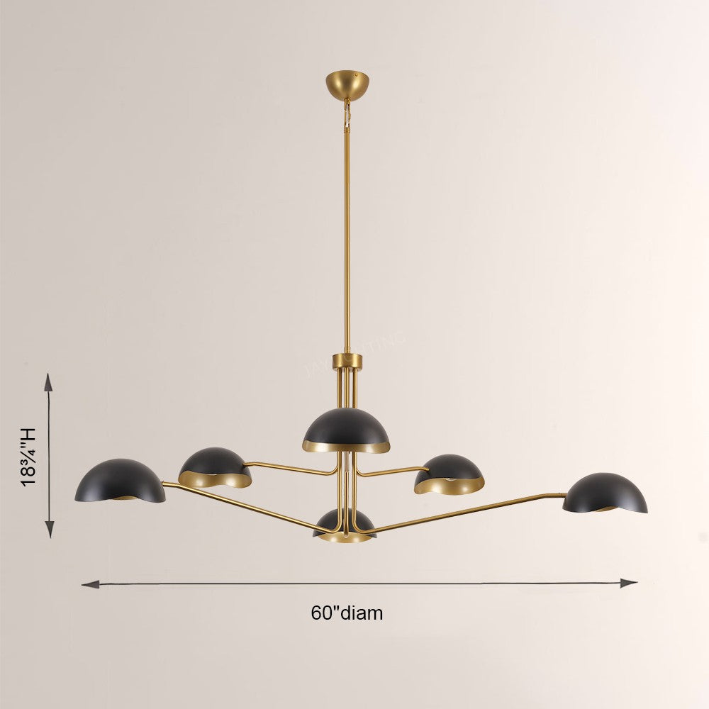 Converra Round Chandelier 60"D