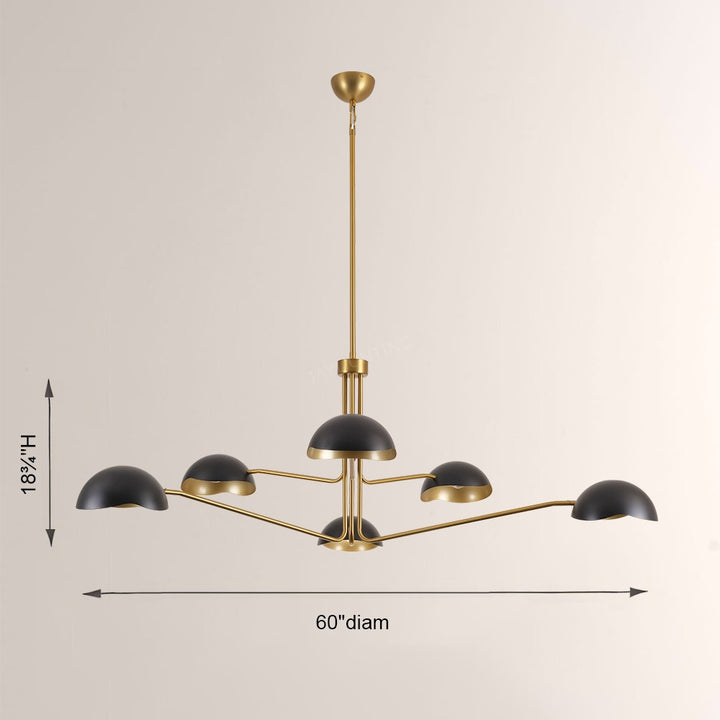 Converra Round Chandelier 60"D