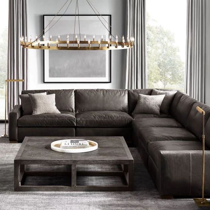 Camilo Vintage Candelabra Round Chandelier 50''D