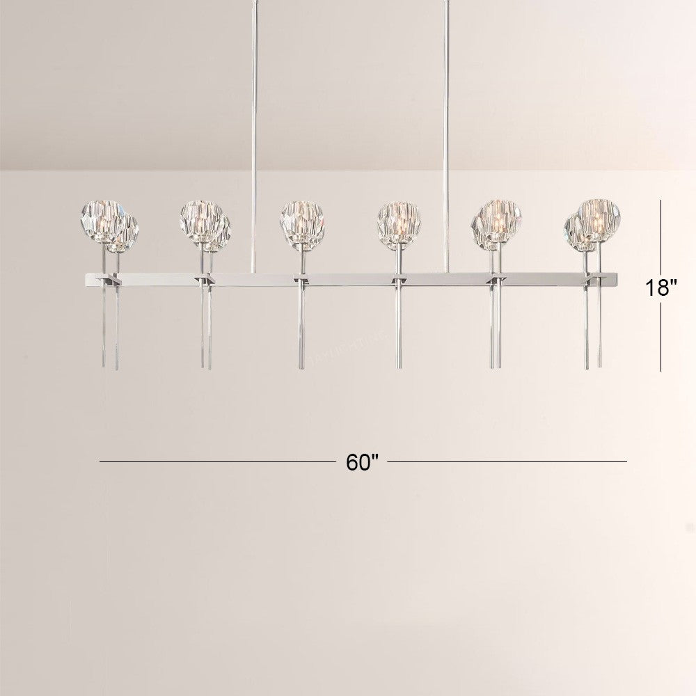 Crespo Double Linear Chandelier 60''