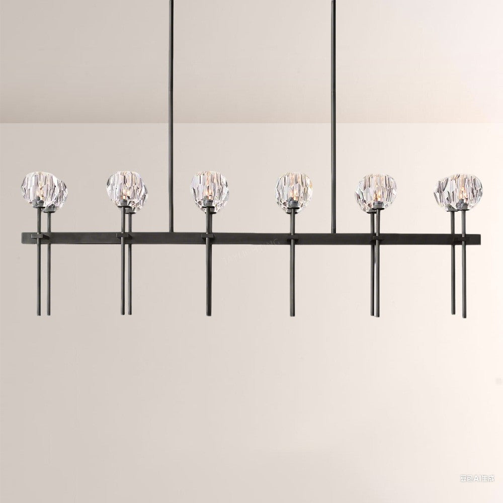 Crespo Double Linear Chandelier 60''