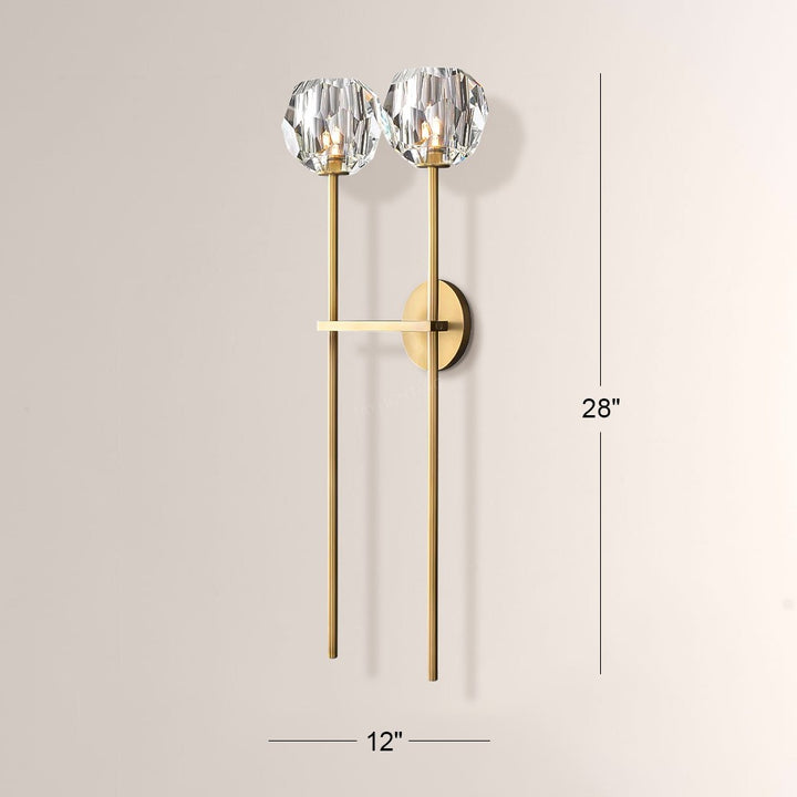 Crespo Grand Double Sconce